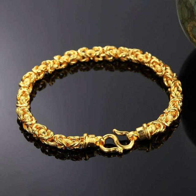 男式金项链怎么选，男士项链黄金（挑黄金项链）