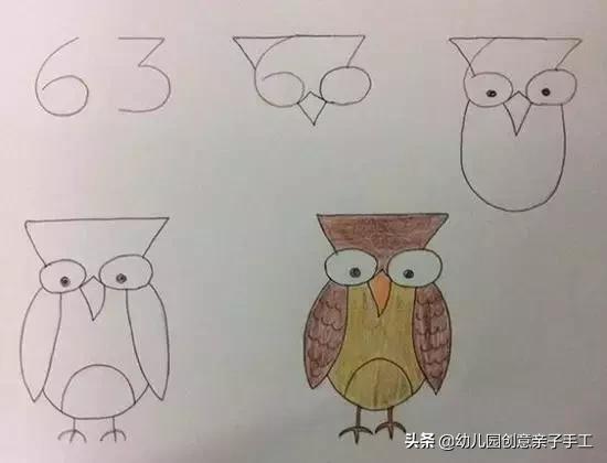 用数字画小动物，数字画老鼠（寥寥几笔画出这些可爱的动物）