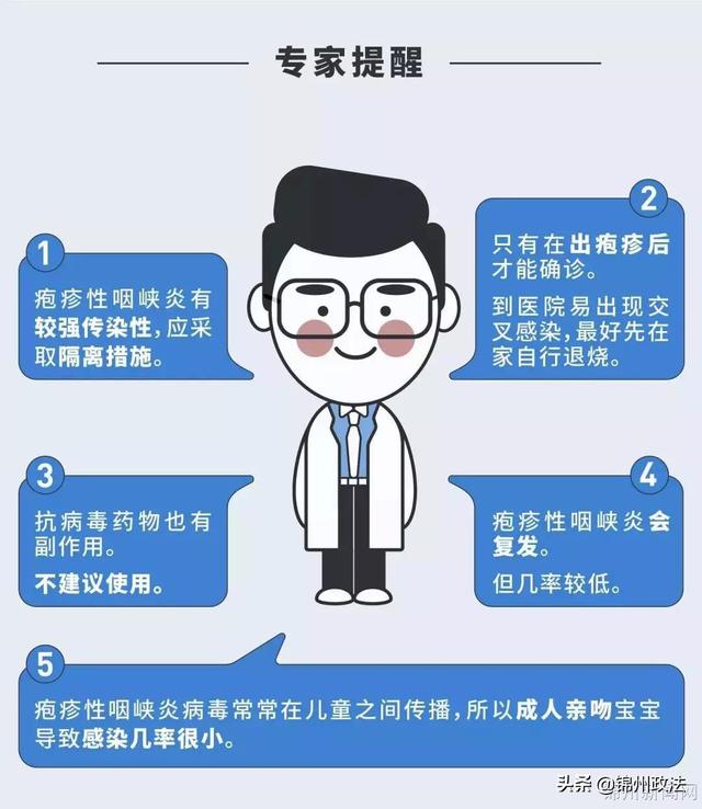 口腔上颚靠咽喉部一堆小疹子，宝宝喉咙上颚有小红点的原因（疱疹性咽峡炎来了）