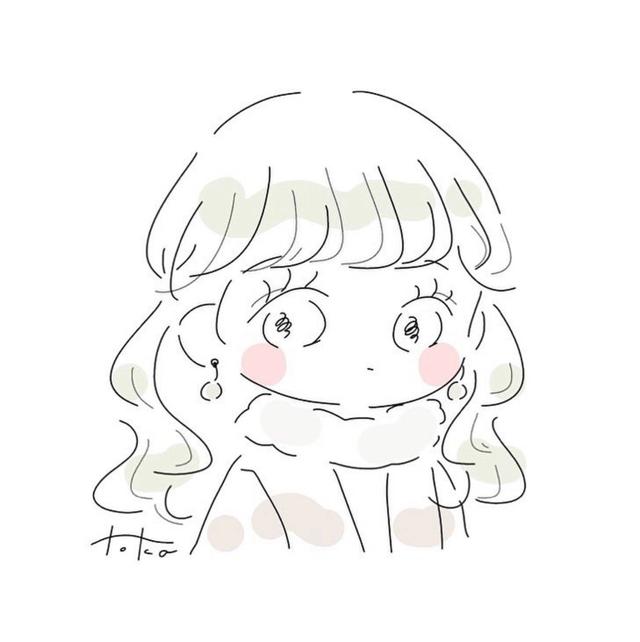 动漫女生简笔画，手绘动漫简笔画唯美女头微信（IS简笔画头像，喜欢点赞）