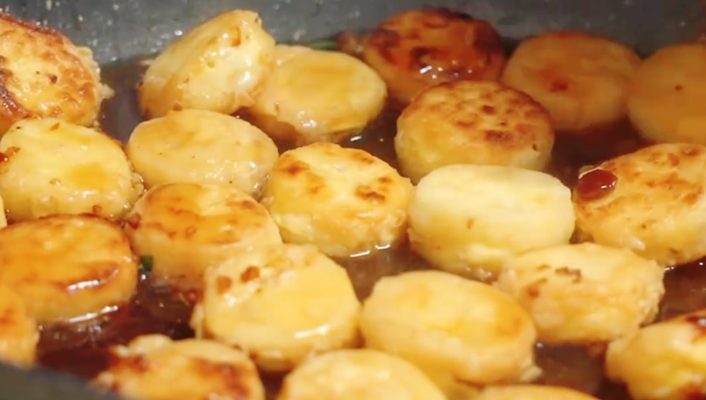 圖片[4]-【香煎雞蛋豆腐】做法步驟圖 軟嫩鮮香好吃又下飯 孩子愛吃-起舞食譜網