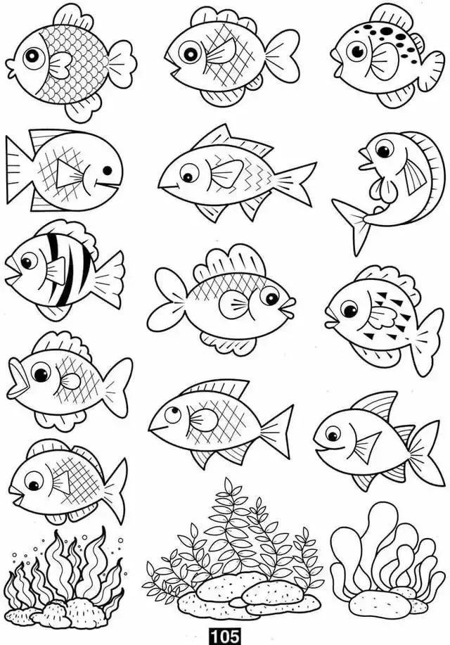 动物世界简笔画，动物世界人物简笔画步骤（各种小动物的100种简笔画法）