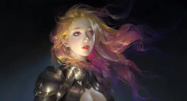 妖言惑道，微信头像，妖言惑道（邪气鬼魅妖艳的美魔女头像插画欣赏）