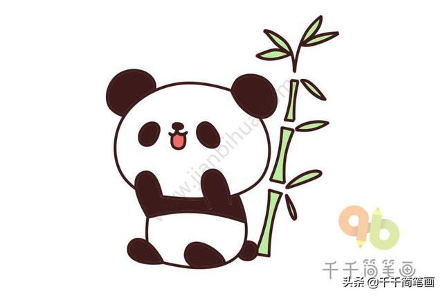 熊猫怎么画漂亮又简单,熊猫怎么画(动物简笔画:熊猫怎么画)