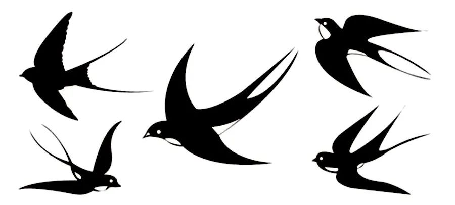 幼儿春天主题画简单又漂亮,儿童画教程花丛中飞来一只燕子 - 玉三网