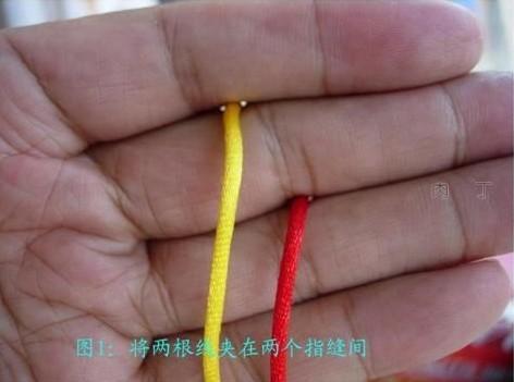 纽扣结收尾编法，纽扣结收尾编法视频（中国结双线大钮扣结编法）