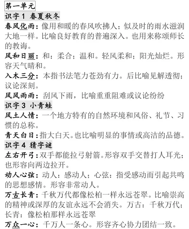 请勿自误的勿是什么意思，请勿自误是什么意思（小升初——部编版语文1-6年级下册全册成语及解释大全）