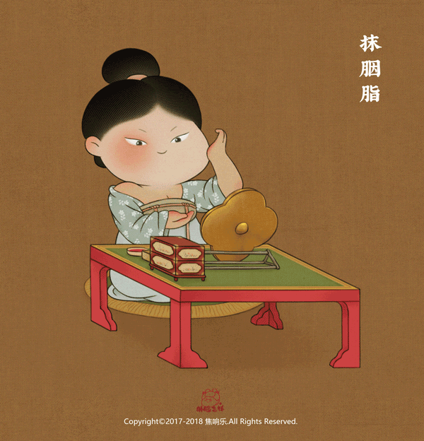 又胖又萌又可爱的图片，胖胖可爱的呆萌情侣头像微信（把千寻、周迅画成圆脸美人）