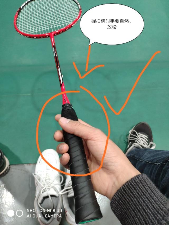 羽毛球正手握拍法,羽毛球拍握拍正确握法(手把手教你打羽毛球之正手