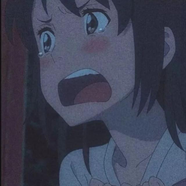 丧气图片，一组伤感忧郁动漫丧头