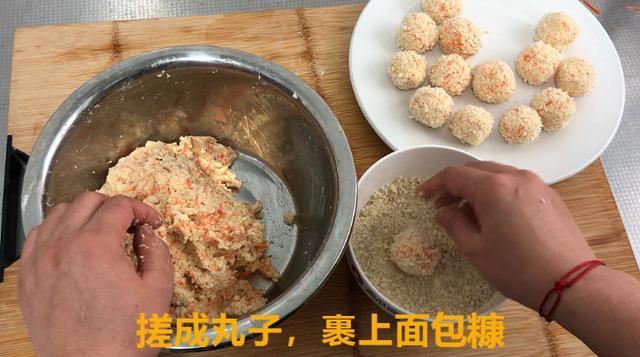 做豆腐丸子教程，炸豆腐丸子时