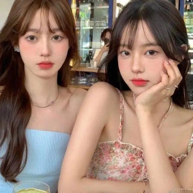 好看闺头♡，微信头像，好看闺头♡（一组超好看的闺蜜头像集）