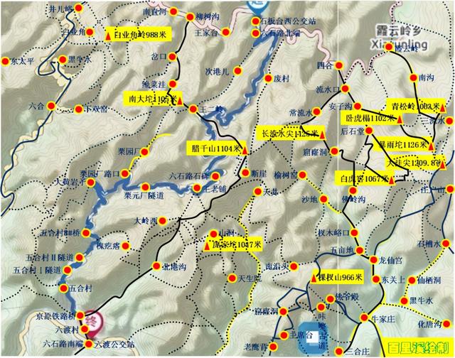 房山白云坨历史，北京及周边千米高山穿越路线概述