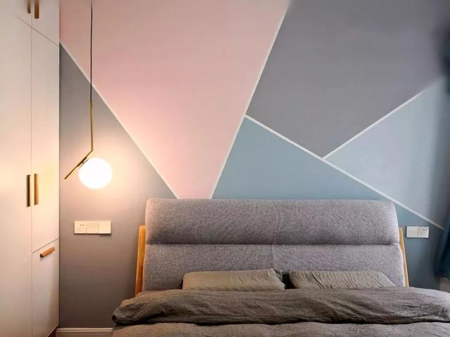 如何选择墙面漆颜色，一面墙刷多种颜色