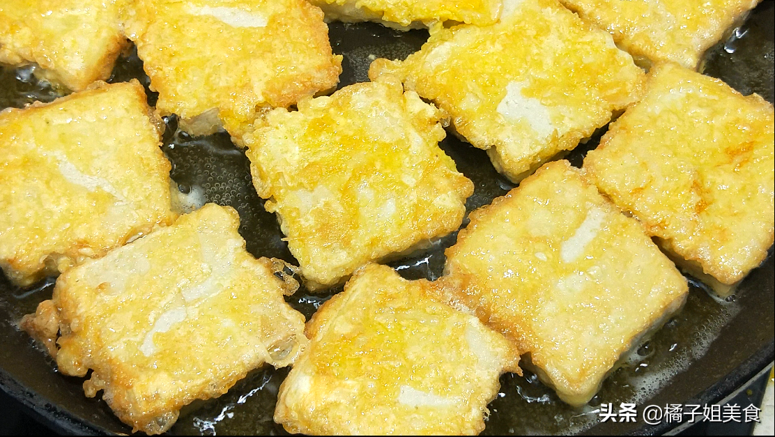 圖片[3]-【香煎豆腐】做法步驟圖 香脆可口 8分鐘上桌-起舞食譜網