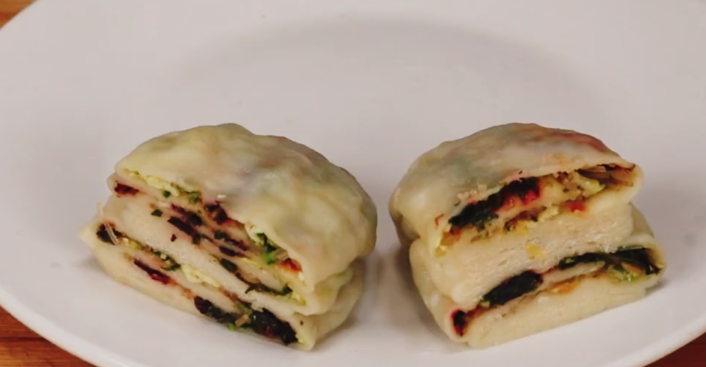 圖片[9]-【千層面卷】做法步驟圖 柔軟多層營養解饞 比包子還香-起舞食譜網