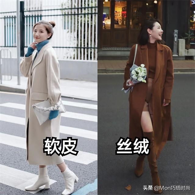 风衣外套怎么搭配，风衣外套怎么搭配裤子（“大衣+无痕裤+无痕靴”=冬季最火穿搭）