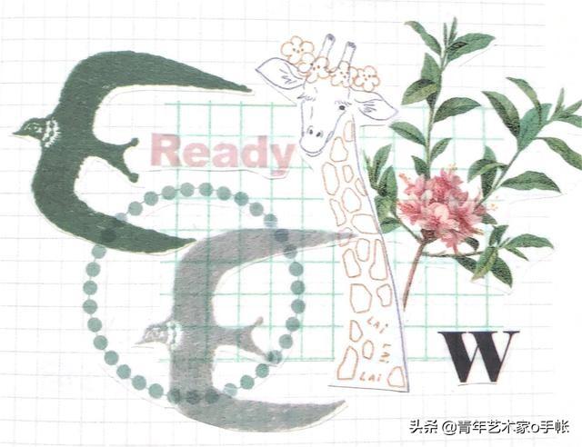 手帐怎么做才可爱，手帐100种可爱字体（盐系手帐拼贴的几个小套路）