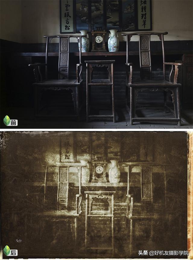 如何将照片制作黑白剪影的效果，照片怎么做成黑白剪影（如何用snapseed将手机照片制作成为图中图的二次曝光剪影效果）