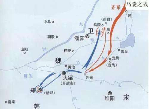 中国古代军史上著名的马陵之战，马陵之战在哪里发生的（马陵之战：魏国元气大伤）