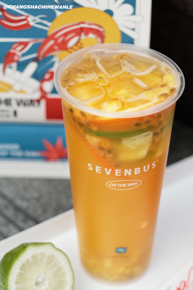 sevenbus奶茶店，seven7香港店（SEVENBUS空降国金街）