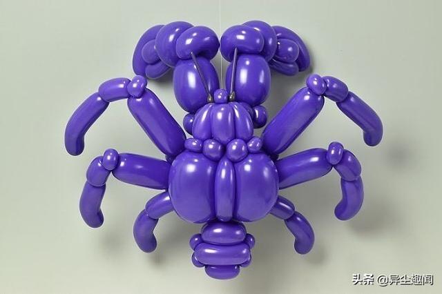 用气球做小动物教程，教你用气球做小狗的方法（日本艺术家用气球制作了令人难以置信的动物模型）