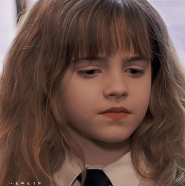 赫敏·格兰杰小天使［哈利.波特］，哈利波特女主角赫敏格兰杰（小赫敏感觉毛茸茸的图片）