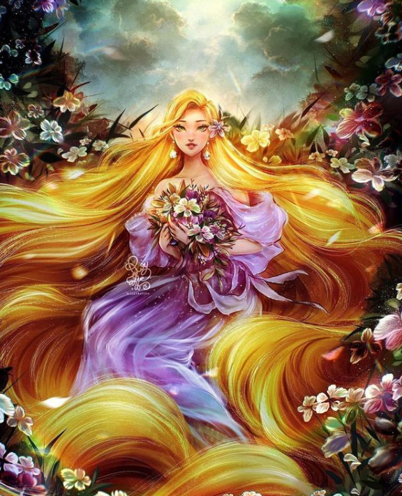 女生壁纸  白雪公主/蓝色系/意境,女生壁纸小清新可爱(插画家笔下的