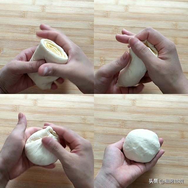 半发面的制作过程，天津传统水馅包子半发面制作方法（半发面油饼：一斤面）