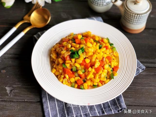 松子玉米的做法，玉米馒头怎么做才能松软好吃视频（玉米这样做也太好吃了吧）