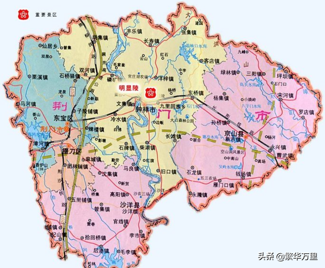 荆门属于哪里，荆门属于哪个省的城市（荆门市为何有5个区县）