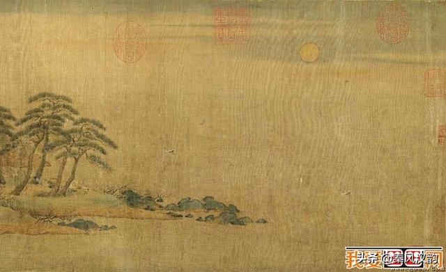 金阙，金阙前开二峰长,银河倒挂三石梁（赵伯骕《万松金阙图》）