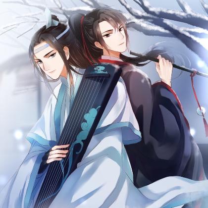 魔道祖师动漫图片，重温经典动漫魔道祖师魏无羡头像系列.微信（魔道祖师之忘羡头像）
