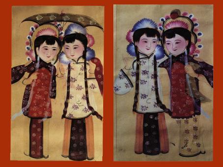 扑灰年画，扑灰年画图片（中国一绝《扑灰年画》汉族传统民间艺术）