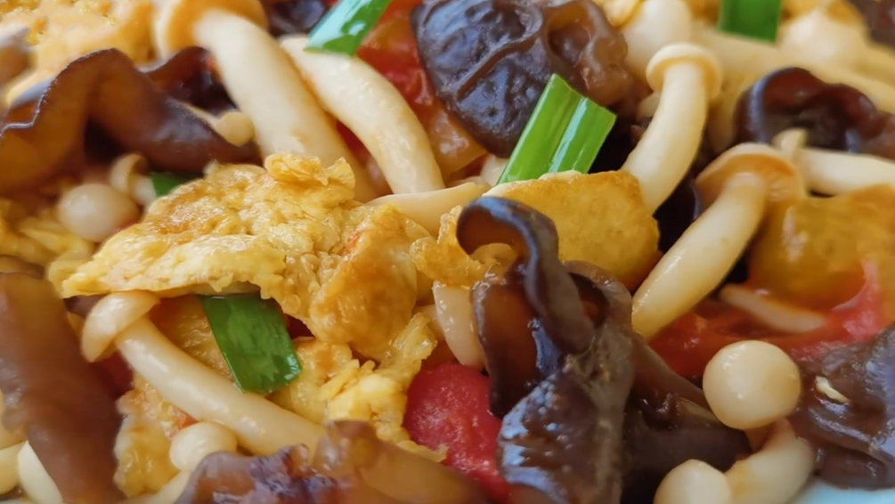 图片[8]-【白玉菇炒鸡蛋】做法步骤图 简单营养又美味 孩子常吃身体好-起舞食谱网