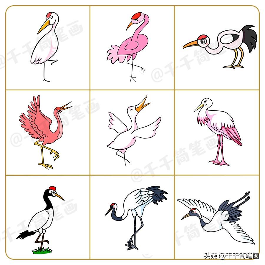 丹顶鹤简笔画幼儿简笔画 七星瓢虫简笔画怎么画龙简笔画本文关键词