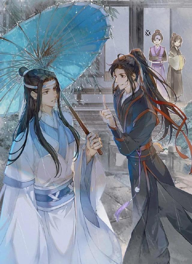 魔道祖师全员图片，魔道祖师系列图片（这个系列插画真的绝美）