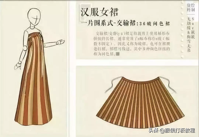 汉服12破和8破有什么区别，汉服中的8破和12破哪个好（汉服制版教程裁剪方法才智服装制版）