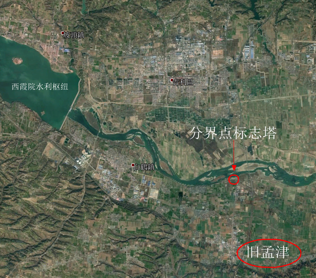 黄河中下游分界线，黄河各段分界线（黄河中游、下游分界点竟然有三个）