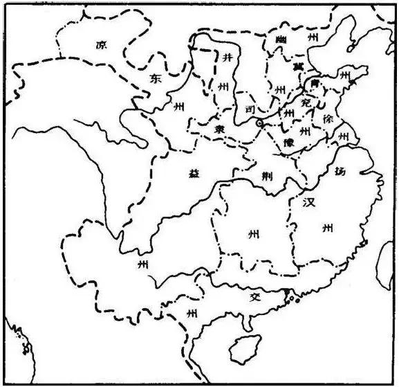 东汉末年地图，东汉末年地图十三州精确到郡（失去了此地曹操也失去一统天下的机会）