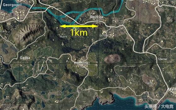 PUBG新手跳伞技巧（绝地求生快速跳伞及控制落点教程）