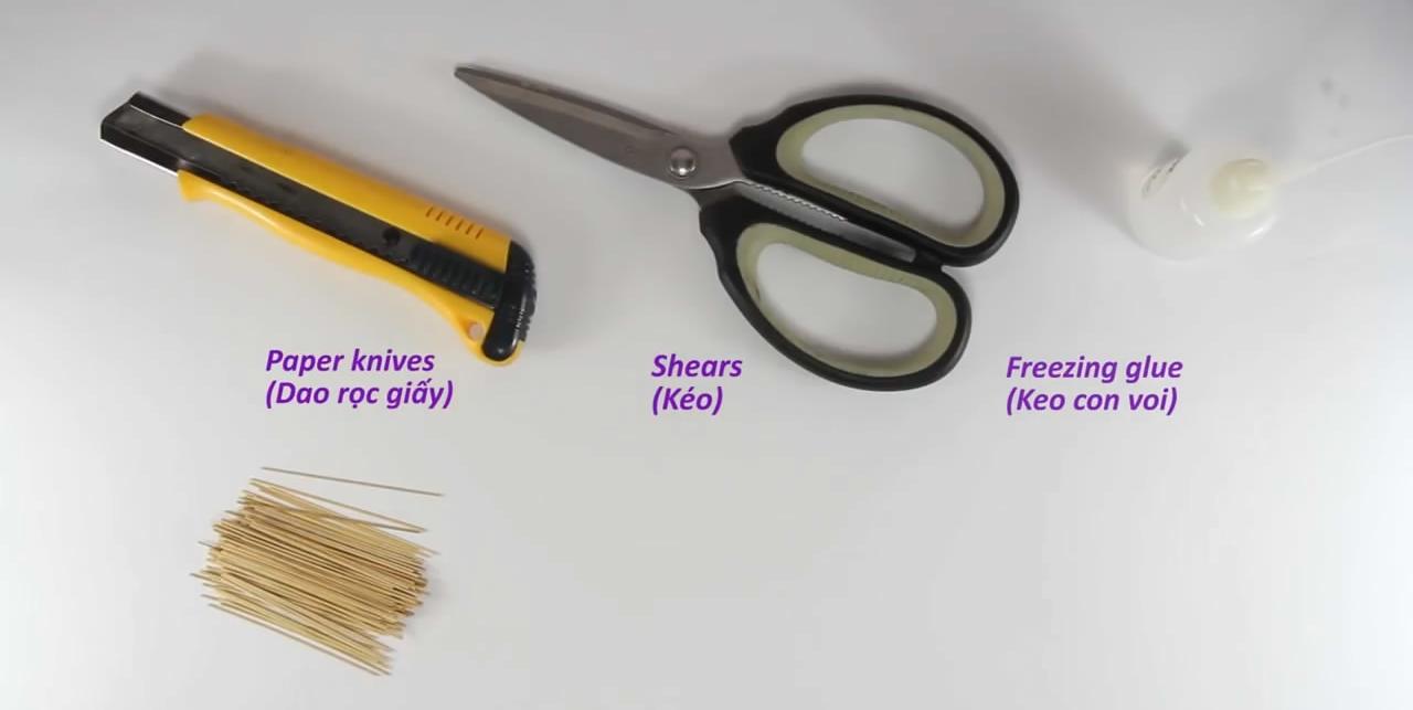 用牙签做的手工(牙签手工制作简单又漂亮)