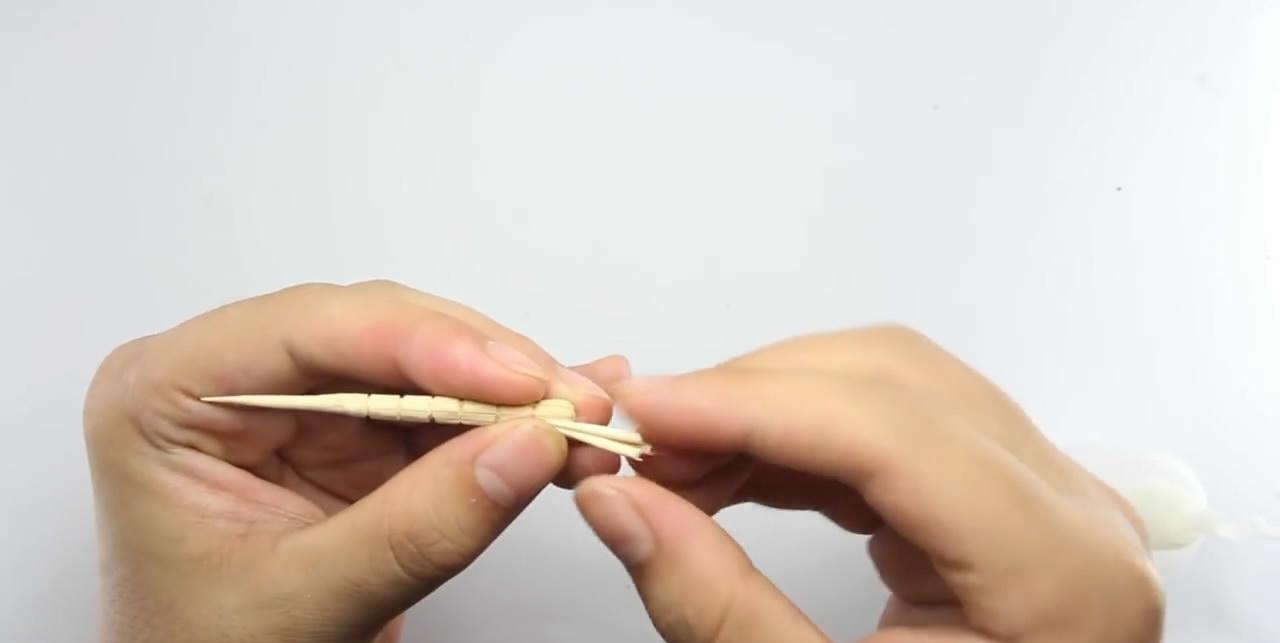 用牙签做的手工(牙签手工制作简单又漂亮)
