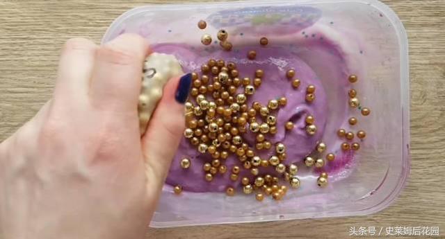 手工diy史莱姆用白胶，适合初学者的珠子泥史莱姆制作方法