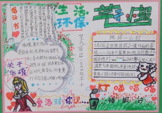 绿色环保小报内容，绿色环保宣传小报图片（绿色环保手抄报精选）