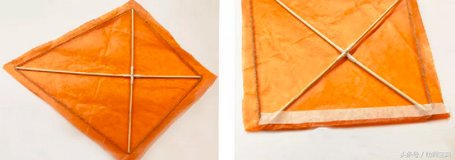 制作风筝的步骤，风筝制作方法图解简单（十分钟DIY创意风筝做起来）