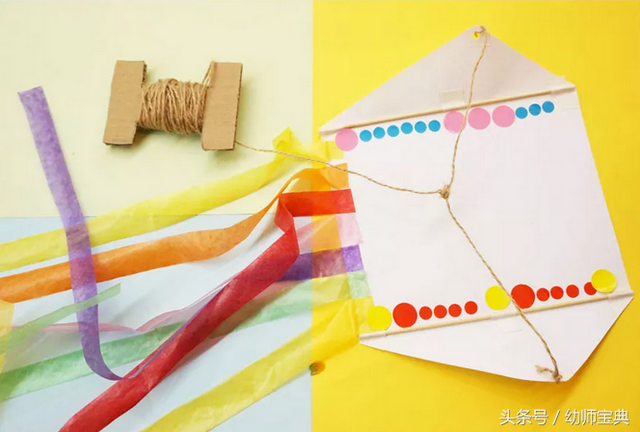 制作风筝的步骤，风筝制作方法图解简单（十分钟DIY创意风筝做起来）