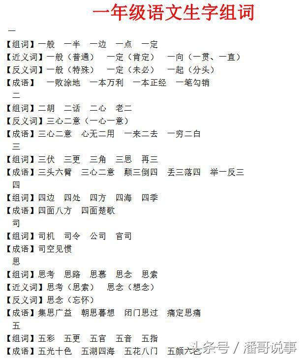 恰当的近义词，恰当的近义词合适对吗（小学一年级语文生字组词、近义词及反义词总结）