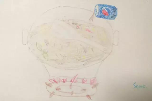 鸡翅怎么画，一盘可乐鸡翅怎么画（佛系手绘食谱之）