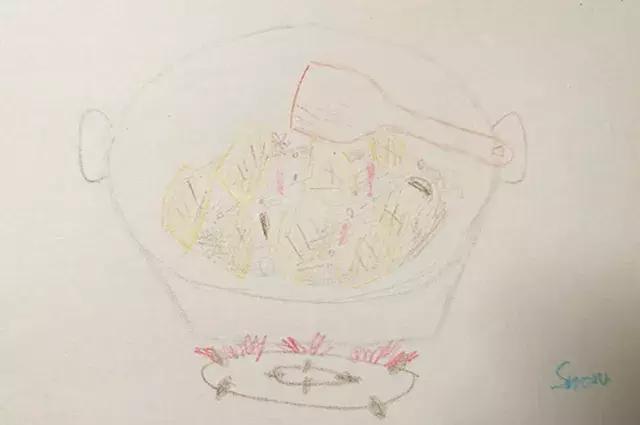 鸡翅怎么画，一盘可乐鸡翅怎么画（佛系手绘食谱之）